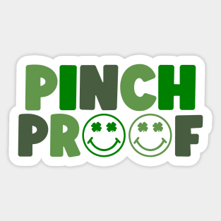 Pinch Proof Sticker